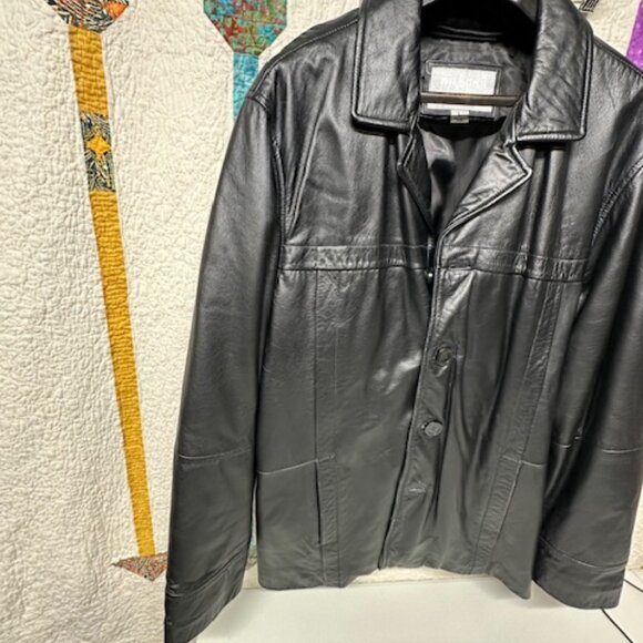 Wilson Leather M. Julian Jacket Men's Size L - Picture 10 of 12